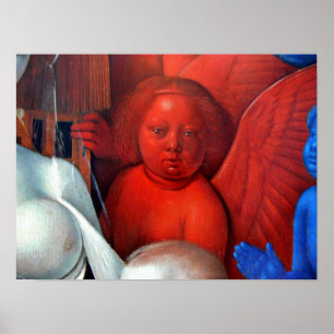 Jean Fouquet - Madonna und Kindersonderkommando Poster