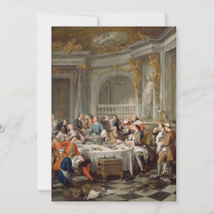 Jean François de Troy - Das Lunch der Austern Einladung