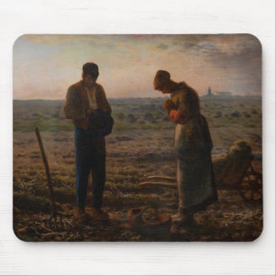 Jean-Francois Millet - Das Angelusläuten Mousepad