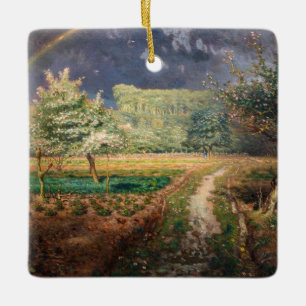 Jean-Francois Millet - Frühling in Barbizon Keramikornament