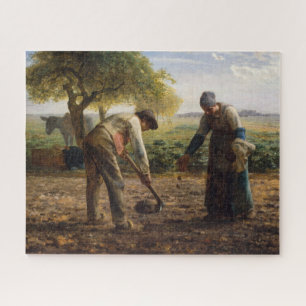 Jean-Francois Millet - Kartoffelpflanzer Puzzle