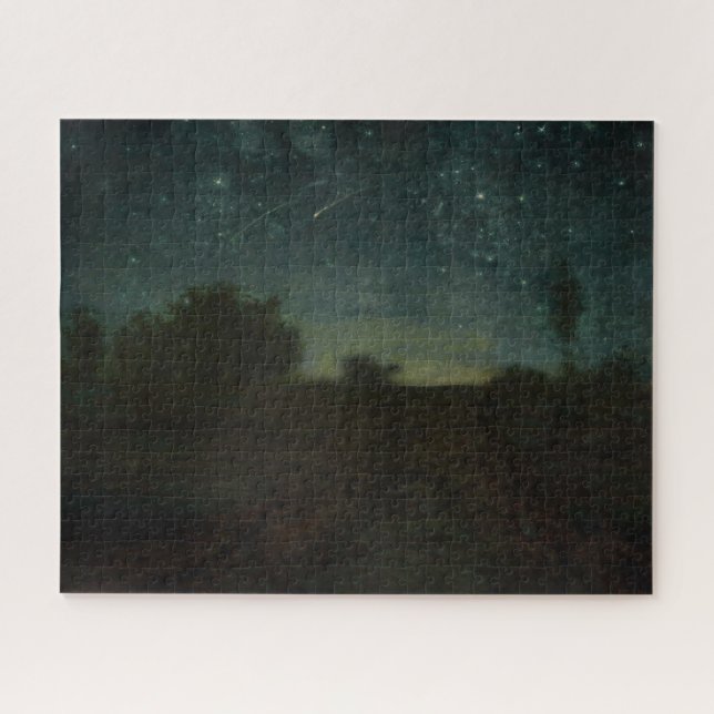 Jean-Francois Millet - Starry Night Puzzle (Horizontal)
