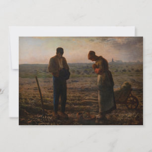 Jean-Francois Millet - The Angelus Dankeskarte