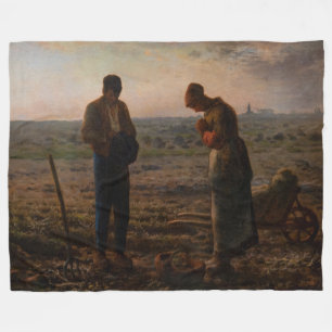 Jean-Francois Millet - The Angelus Fleecedecke