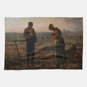 Jean-Francois Millet - The Angelus Geschirrtuch