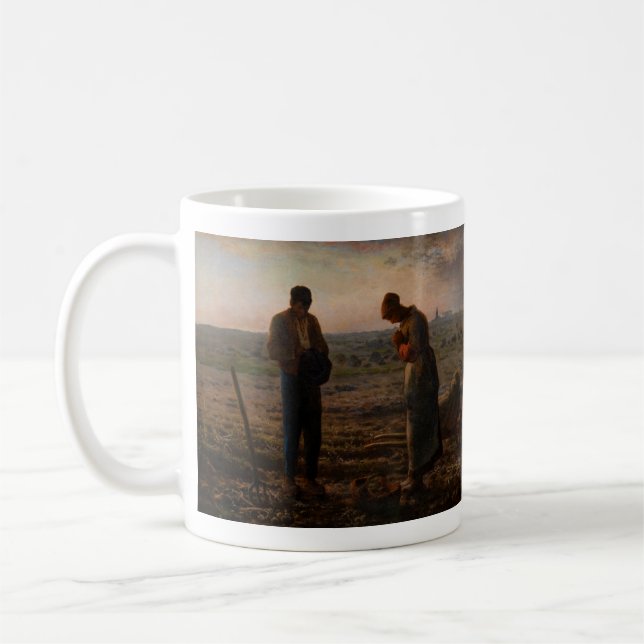 Jean-Francois Millet - The Angelus Kaffeetasse (Links)