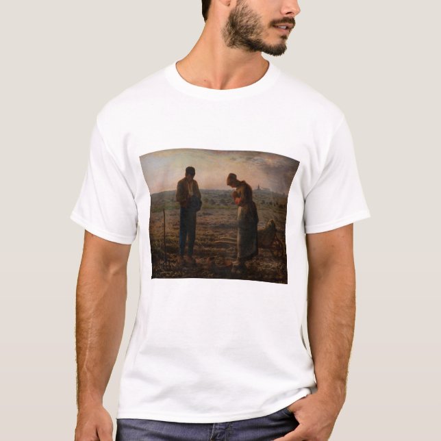 Jean-Francois Millet - The Angelus T-Shirt (Vorderseite)