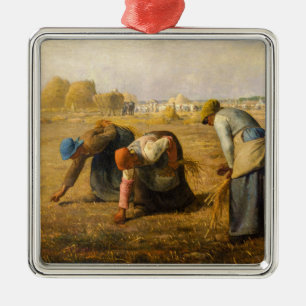 Jean-Francois Millet - The Gleaners Ornament Aus Metall