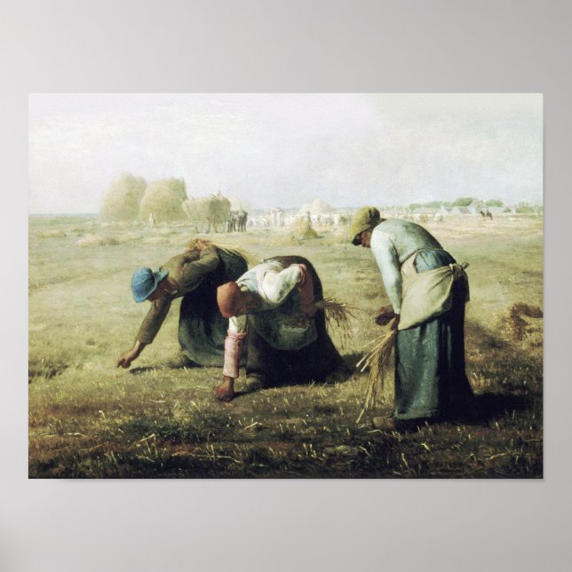 Jean François Millet, The Gleaners Poster (Vorne)