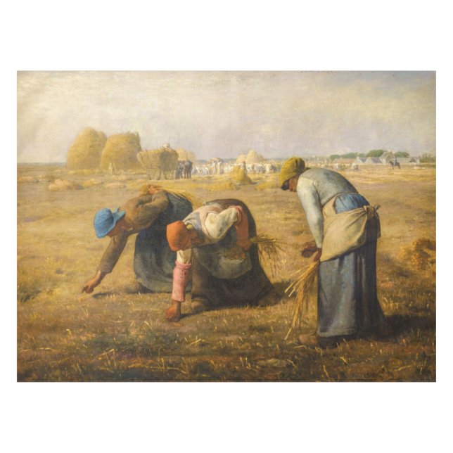 Jean-Francois Millet - The Gleaners Tischdecke (Vorderseite (Horizontal))