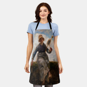 Jean-Francois Millet - The Spinner Girl Schürze