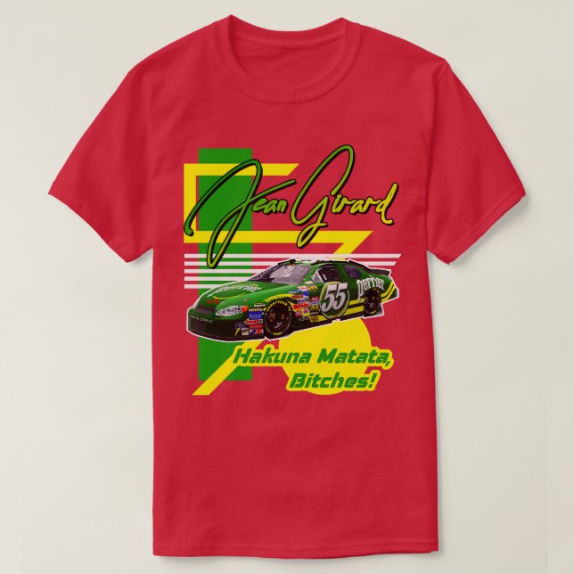 Jean Girard Talladega Nights Racing Design T-Shirt (Design vorne)