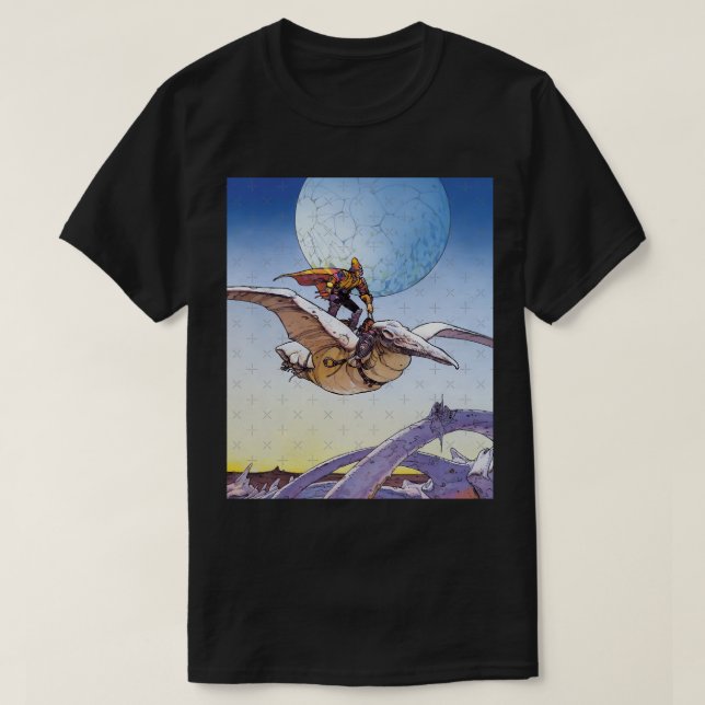 Jean Giraud Moebius T-Shirt (Design vorne)