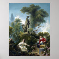 Jean-Honoré Fragonard Der Fortschritt der Liebe