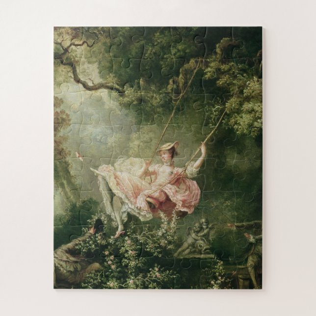 Jean-Honore Fragonard - The Swing Puzzle (Vertikal)