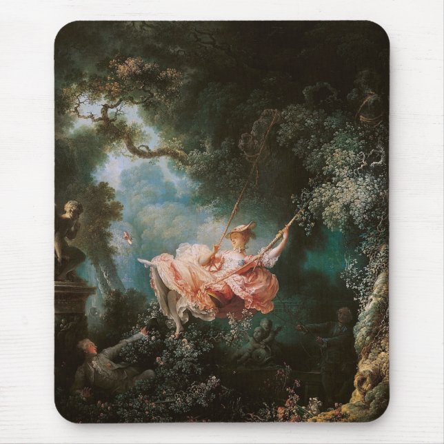 Jean-Honoré Fragonards Schwung Mousepad (Vorne)
