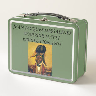 JEAN JACQUES DESSALINES WARRIOR 1804 METALL BROTDOSE