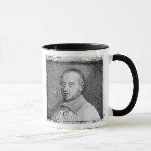 Jean Jacques Olier (1608-57) (Stich) (b/w phot Tasse