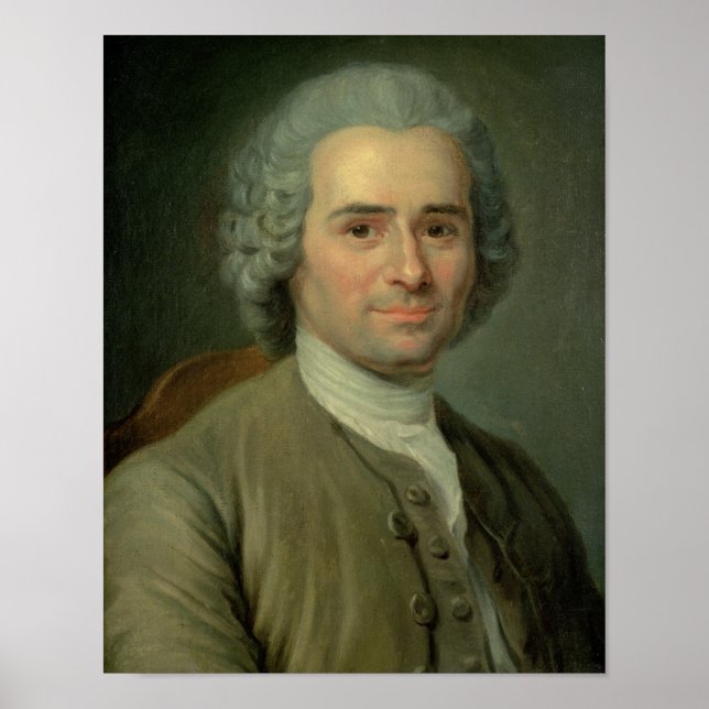 Jean-Jacques Rousseau Poster (Vorne)