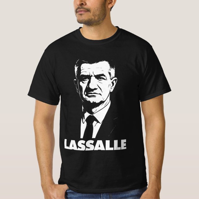Jean Lassalle – Politisches Porträt T-Shirt (Vorderseite)