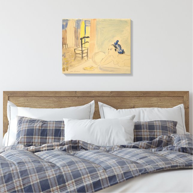 Jean Launois Leinwanddruck (Insitu (Schlafzimmer))