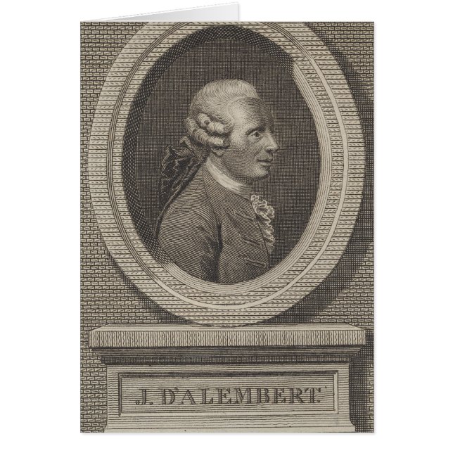 Jean le Rond d'Alembert (Vorne)