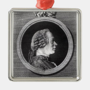 Jean le Rond d'Alembert Silbernes Ornament