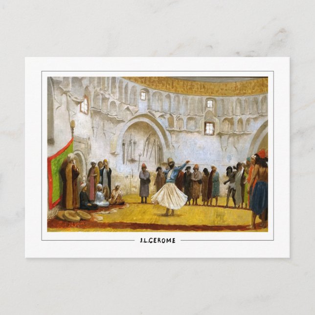 Jean-Léon Gérôme #126 - Fine Art Postcard Postkarte (Vorderseite)