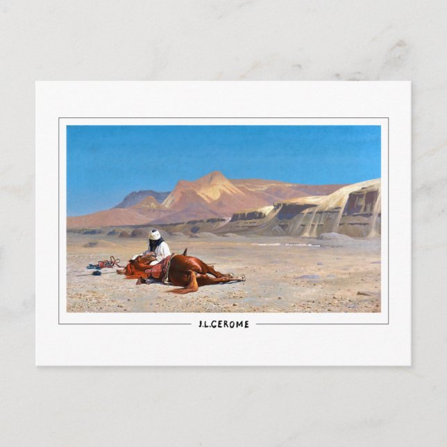 Jean-Léon Gérôme #127 - Fine Art Postcard Postkarte (Vorderseite)