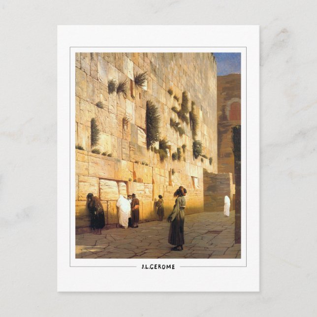 Jean-Léon Gérôme #129 - Fine Art Postcard Postkarte (Vorderseite)