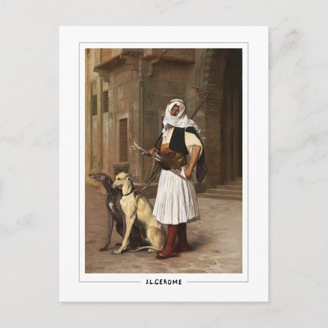 Jean-Léon Gérôme #132 - Fine Art Postcard Postkarte (Vorderseite)