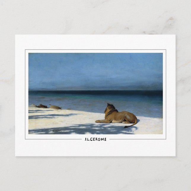 Jean-Léon Gérôme #138 - Fine Art Postcard Postkarte (Vorderseite)