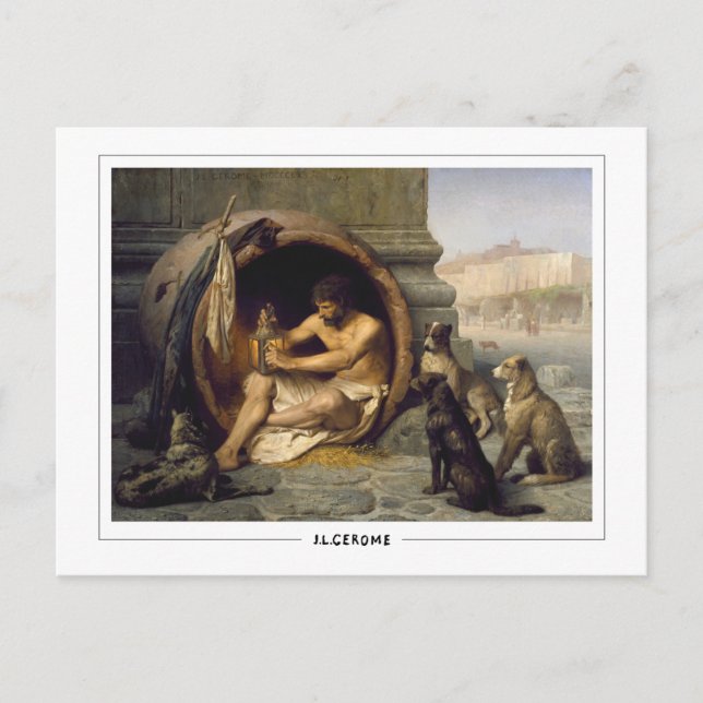 Jean-Léon Gérôme #141 - Fine Art Postcard Postkarte (Vorderseite)