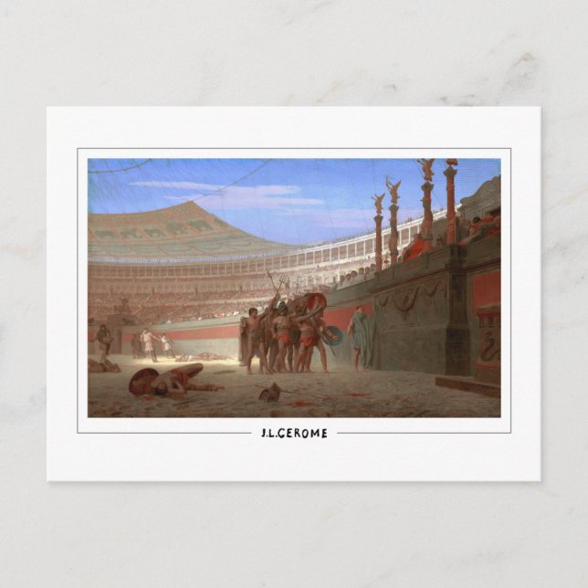 Jean-Léon Gérôme #150 - Fine Art Postcard Postkarte (Vorderseite)