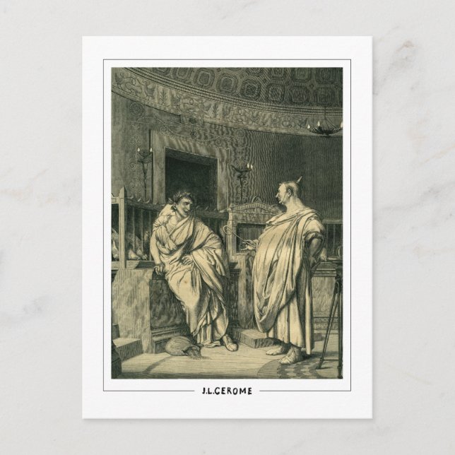 Jean-Léon Gérôme #167 - Fine Art Postcard Postkarte (Vorderseite)