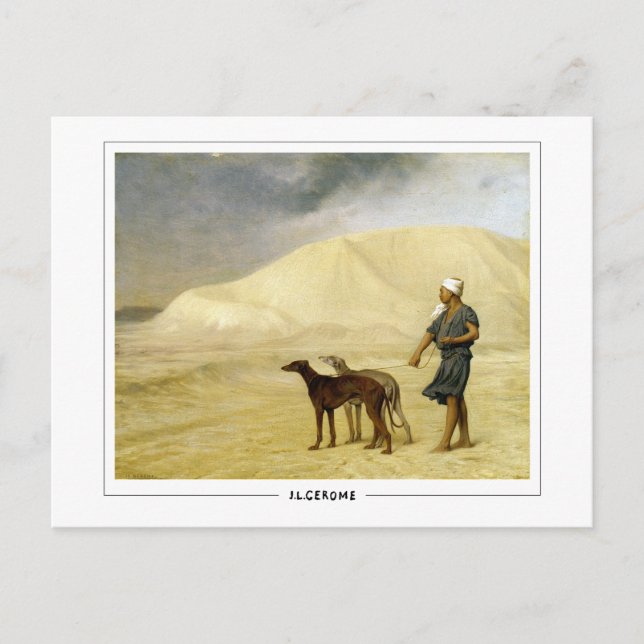 Jean-Léon Gérôme #17 - Fine Art Postcard Postkarte (Vorderseite)
