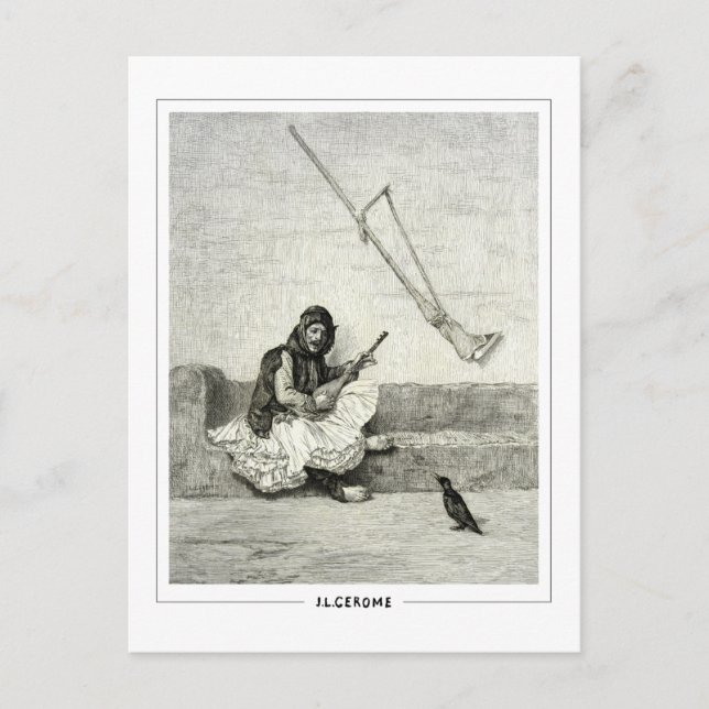 Jean-Léon Gérôme #228 - Fine Art Postcard Postkarte (Vorderseite)