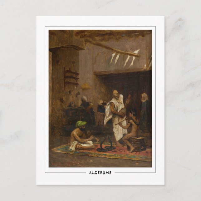 Jean-Léon Gérôme #264 - Fine Art Postcard Postkarte (Vorderseite)