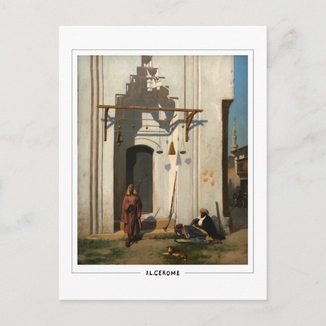 Jean-Léon Gérôme #266 - Fine Art Postcard Postkarte (Vorderseite)