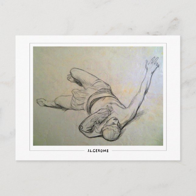 Jean-Léon Gérôme #307 - Fine Art Postcard Postkarte (Vorderseite)