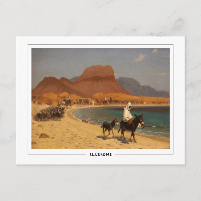 Jean-Léon Gérôme #332 - Fine Art Postcard Postkarte (Vorderseite)