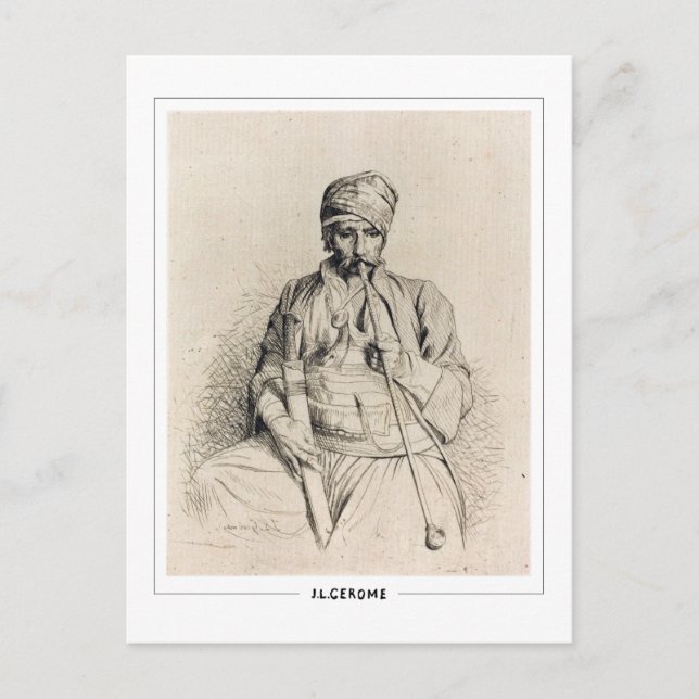 Jean-Léon Gérôme #345 - Fine Art Postcard Postkarte (Vorderseite)