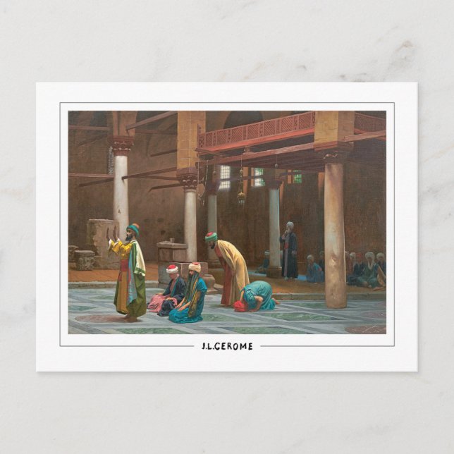 Jean-Léon Gérôme #350 - Fine Art Postcard Postkarte (Vorderseite)