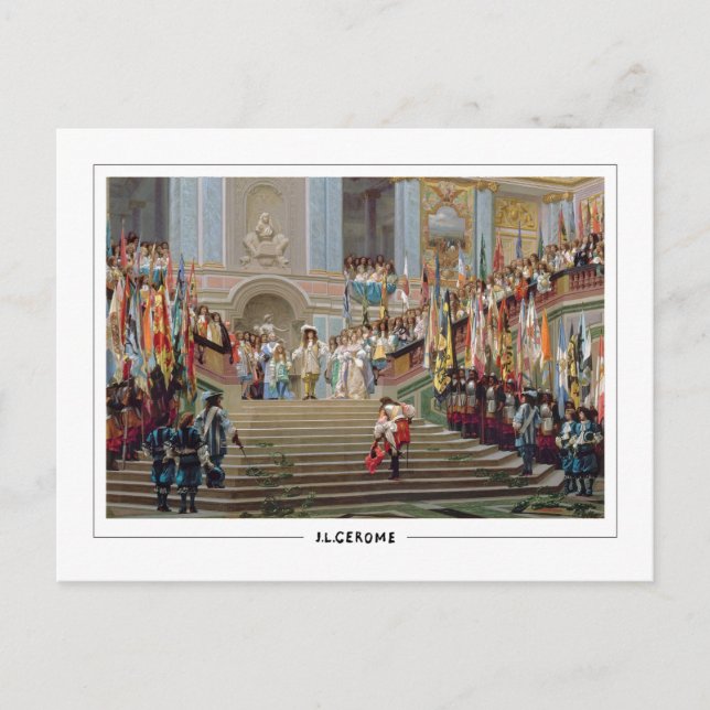 Jean-Léon Gérôme #42 - Fine Art Postcard Postkarte (Vorderseite)