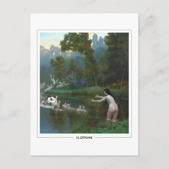 Jean-Léon Gérôme #5 - Fine Art Postcard Postkarte (Vorderseite)