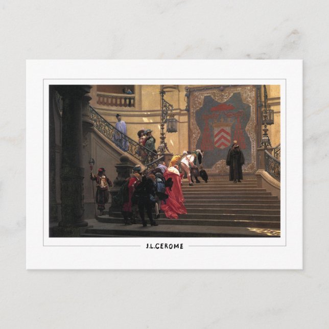 Jean-Léon Gérôme #61 - Fine Art Postcard Postkarte (Vorderseite)