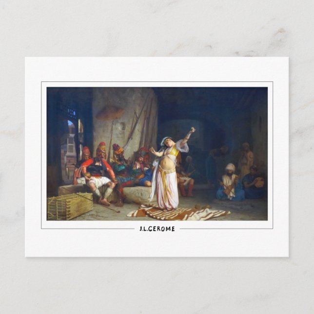 Jean-Léon Gérôme #87 - Fine Art Postcard Postkarte (Vorderseite)