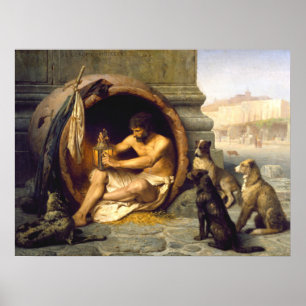Jean-Léon Gérôme Diogenes - Philosophie Poster