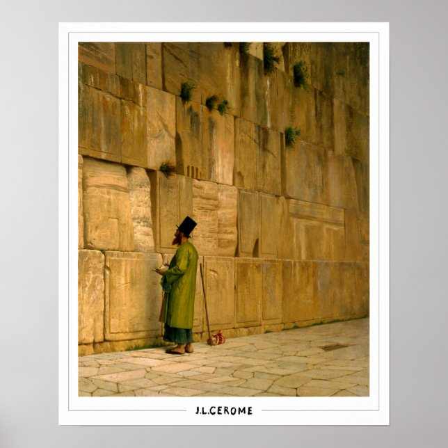 Jean-Léon Gérôme Zedign Art Poster #1 (Vorne)