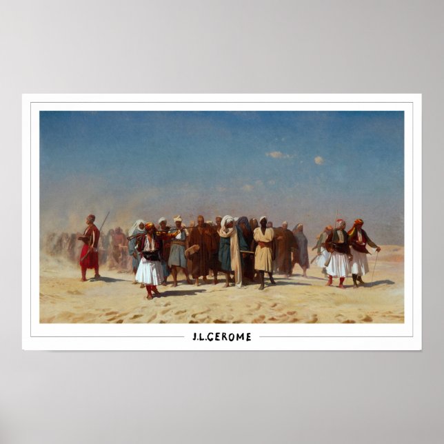 Jean-Léon Gérôme Zedign Art Poster #106 (Vorne)